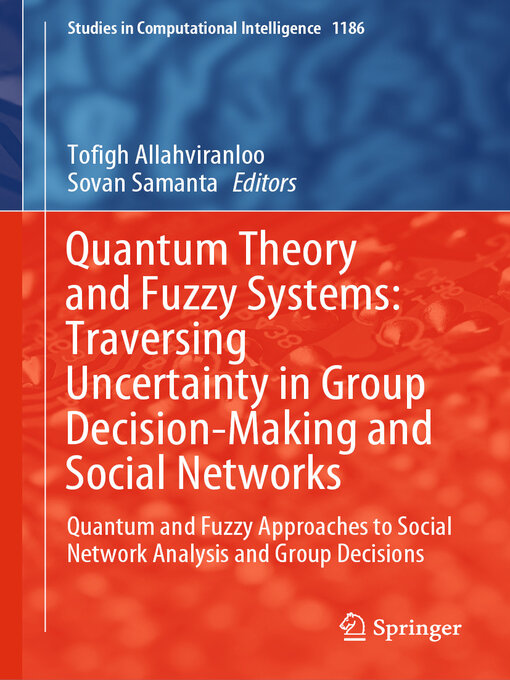 Title details for Quantum Theory and Fuzzy Systems by Tofigh Allahviranloo - Available